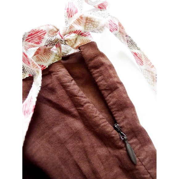 NEW WITH TAG AMERICAN EAGLE Tie Waist Scallop Hem A-Line Skirt 2 (30" x 25") - Picture 3 of 7